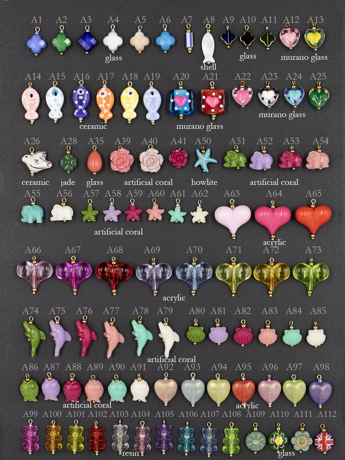 Colourful Charms Gold