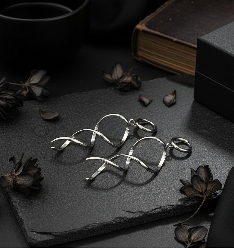 Dangle Twist Earrings