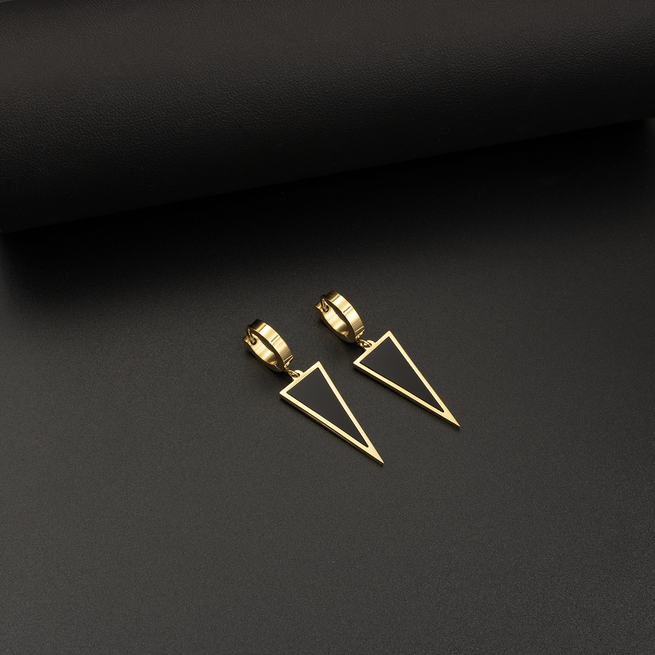 Triangle Drop Earrings