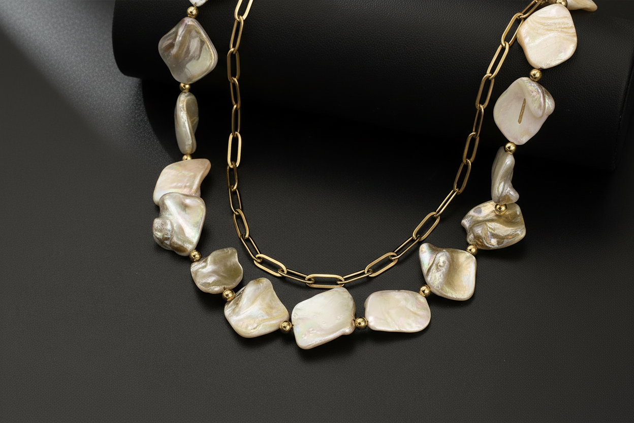 Layered Shell Necklace