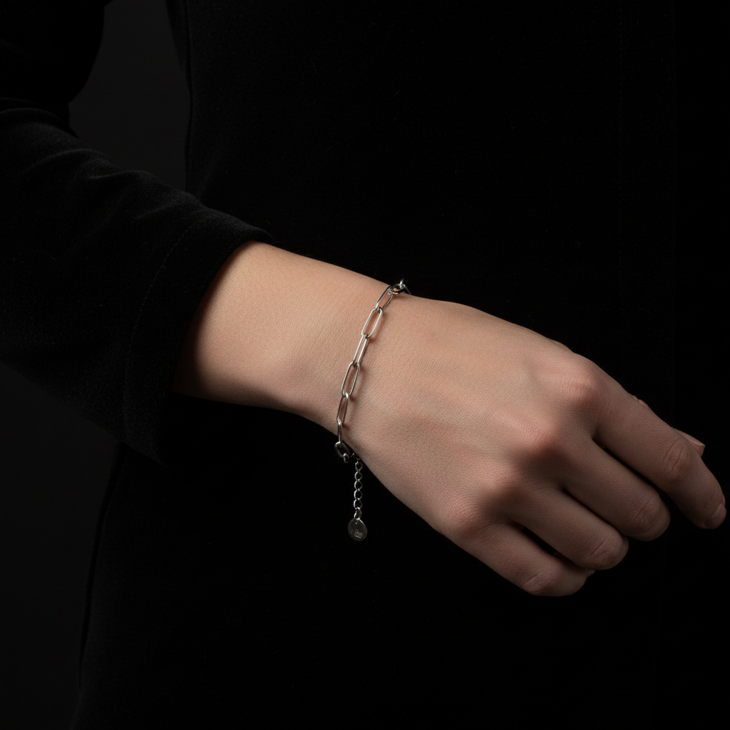 Paperclip Link Bracelet