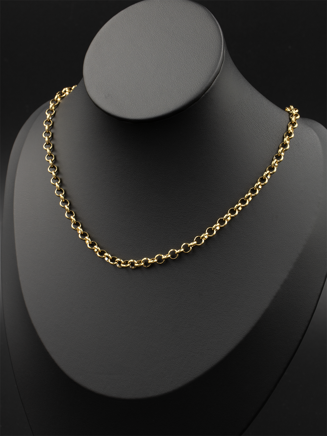 Gold Rolo Chain / 19