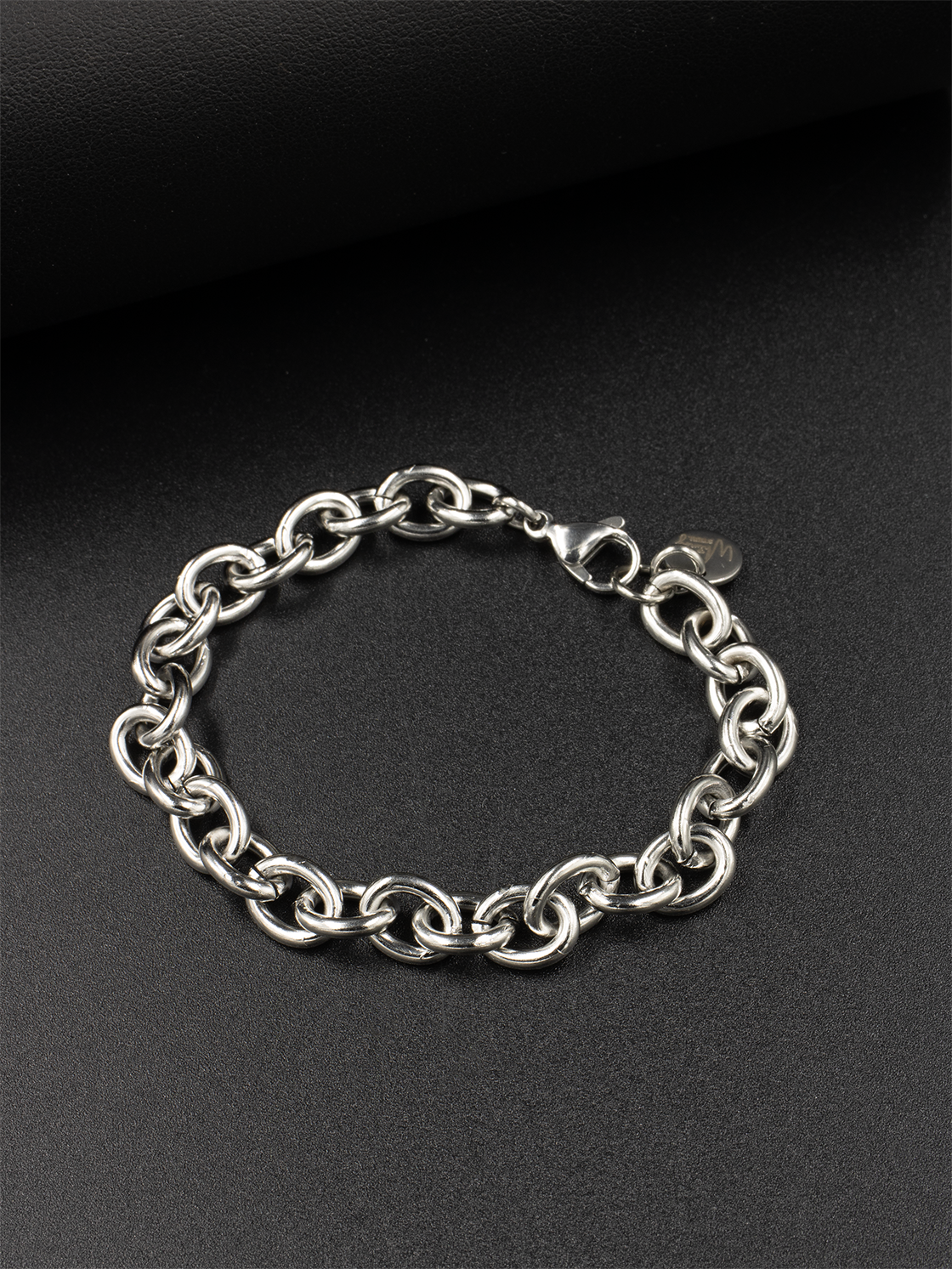 Hammered Link Bracelet / 18