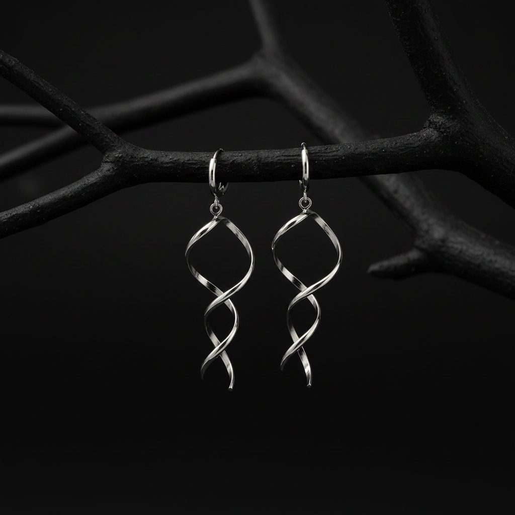 Dangle Twist Earrings
