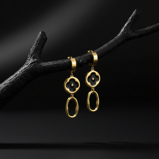 Black Clover Earrings