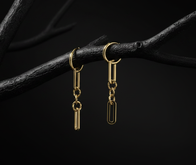 Chain Link Earrings