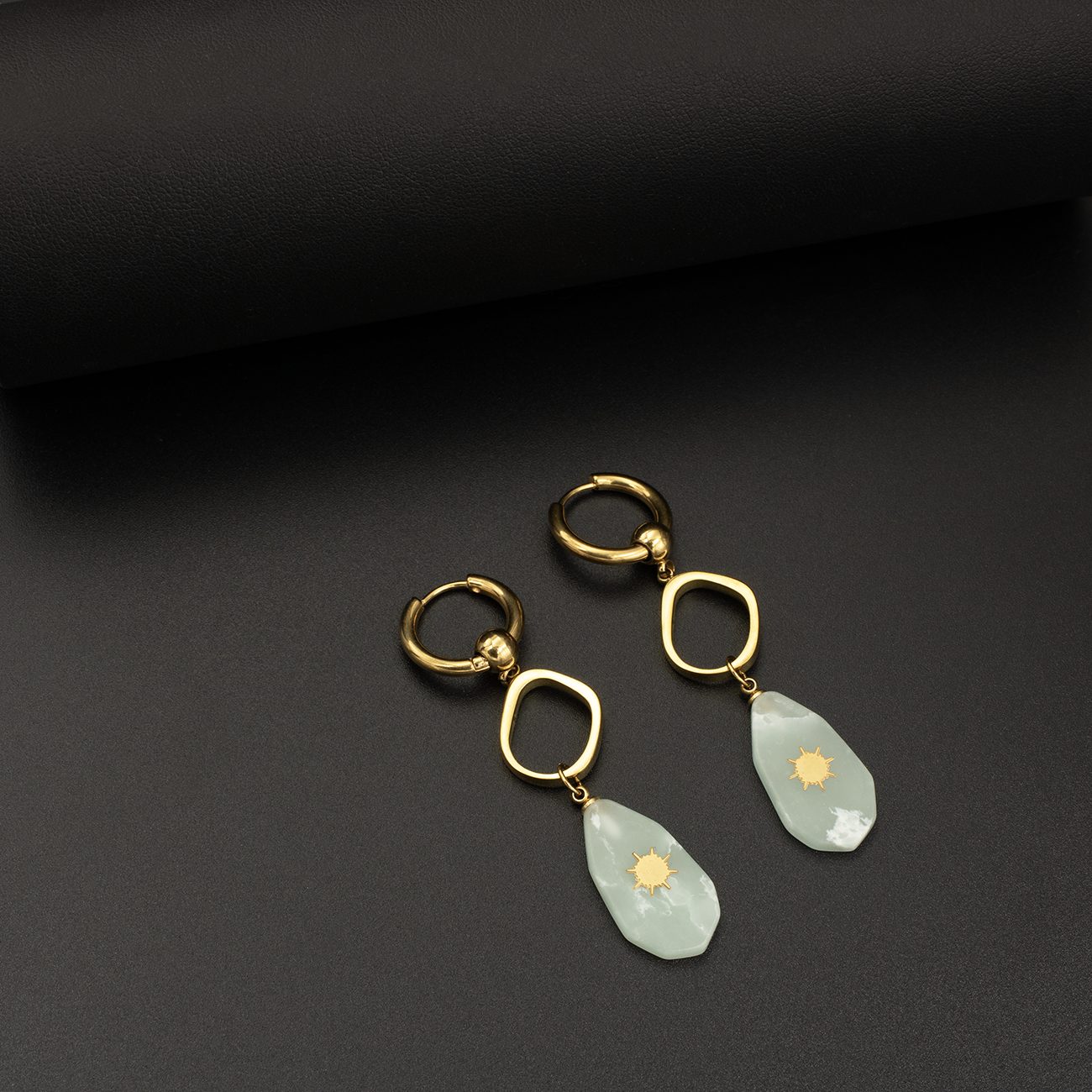 Amazonite Drop Earrings