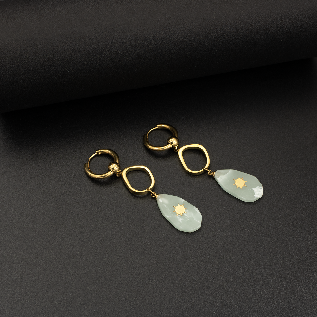 Amazonite Drop Earrings