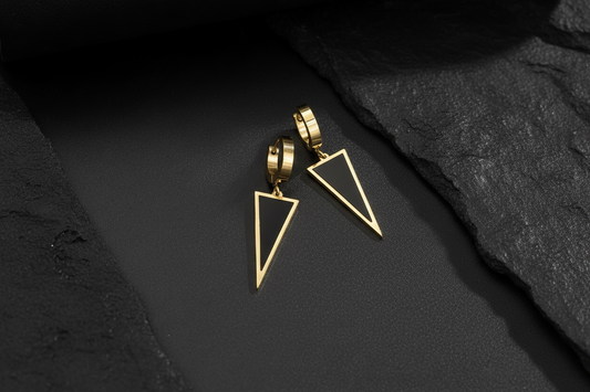 Triangle Drop Earrings