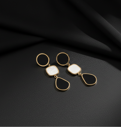 Pebble Drop Earrings