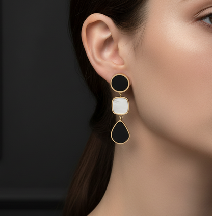 Pebble Drop Earrings