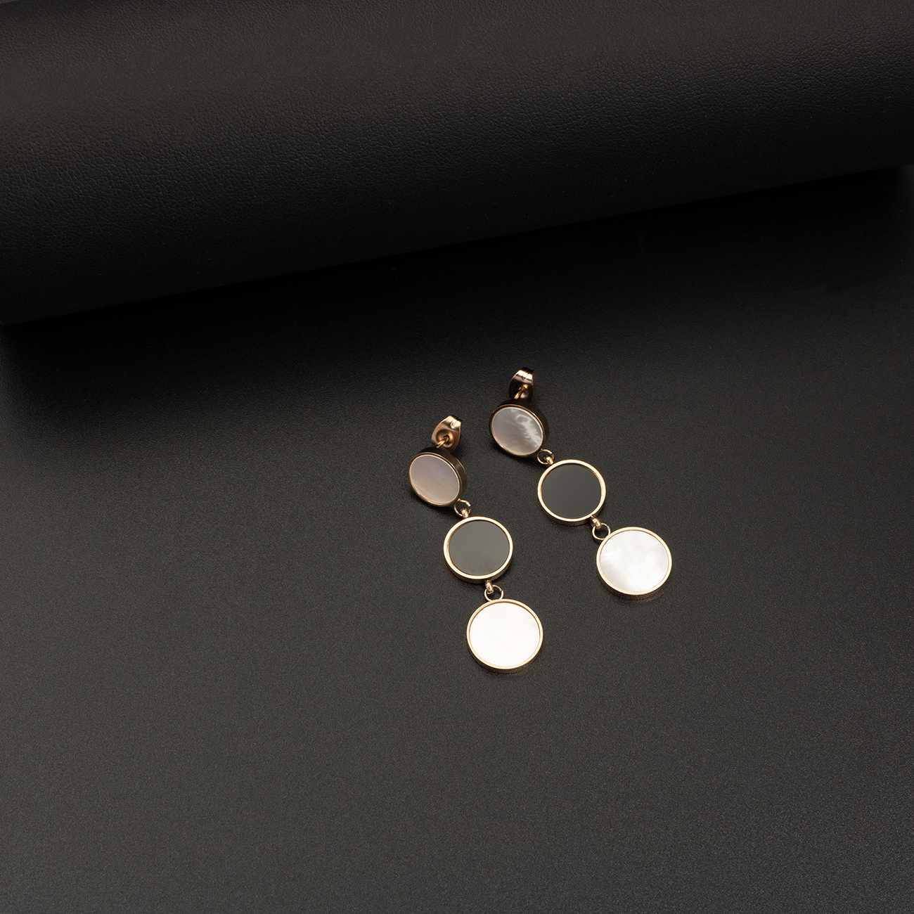 Circle Drop Earrings