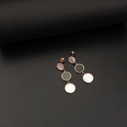 Circle Drop Earrings