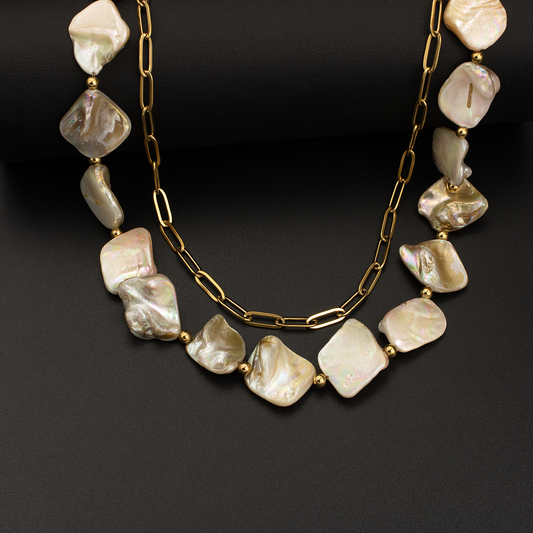 Layered Shell Necklace