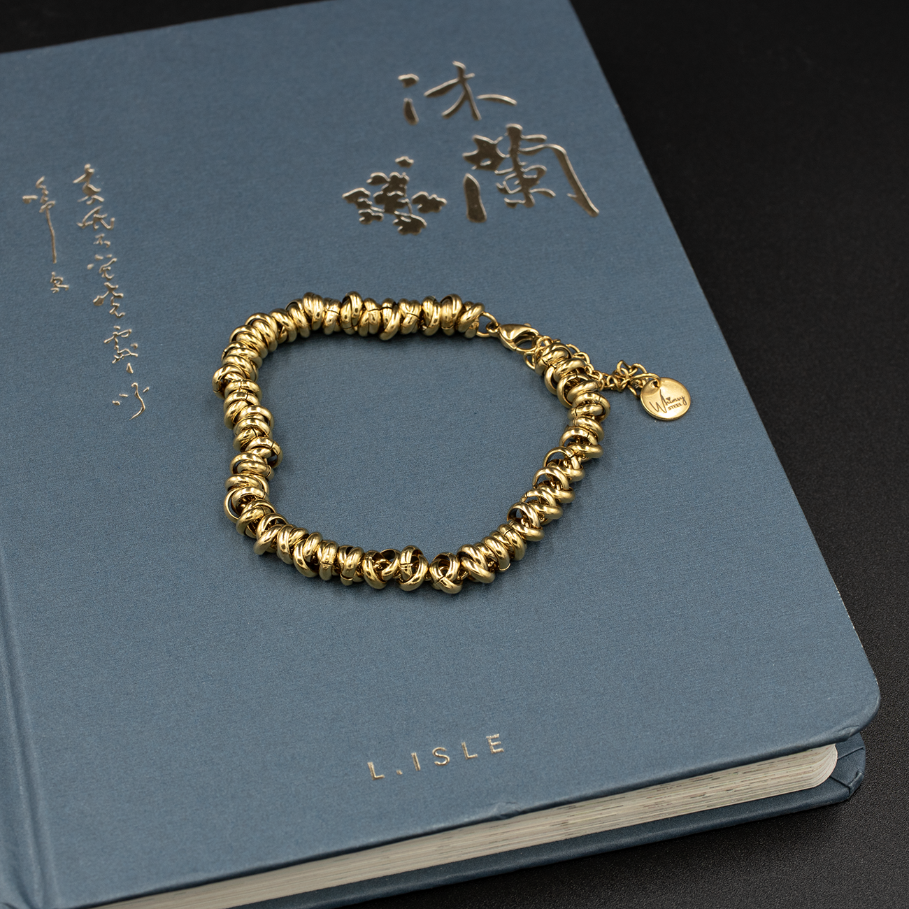 Gold Beaded Bracelet
