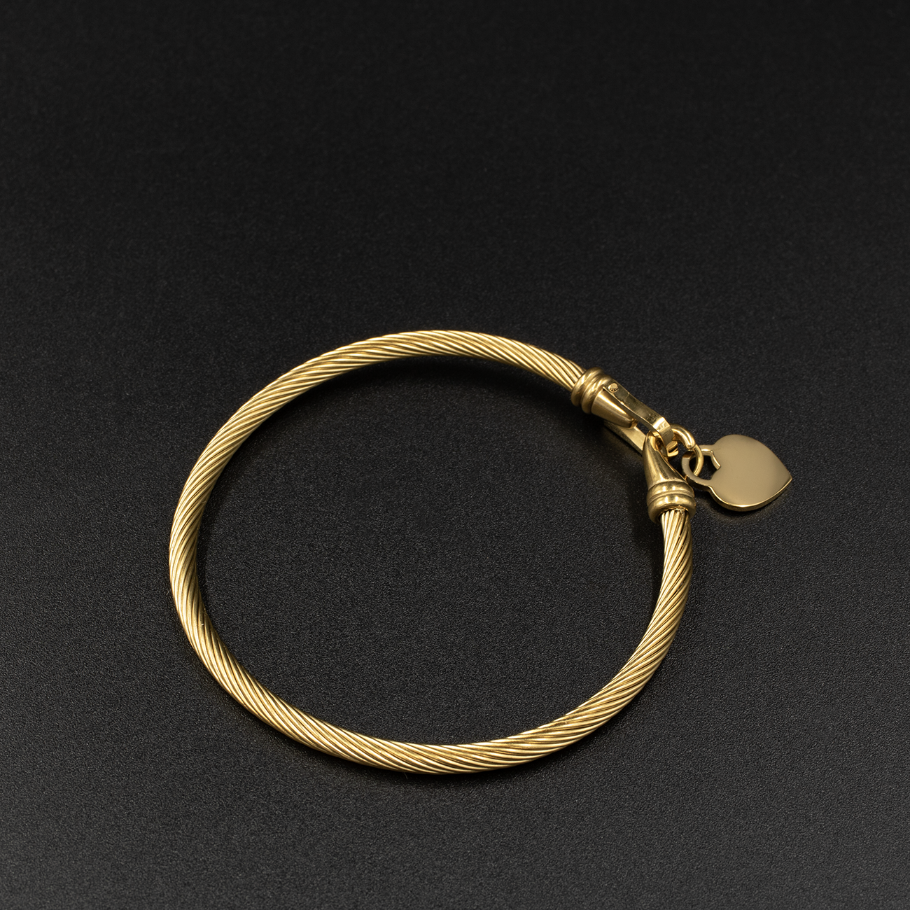 Gold Rope Bangle