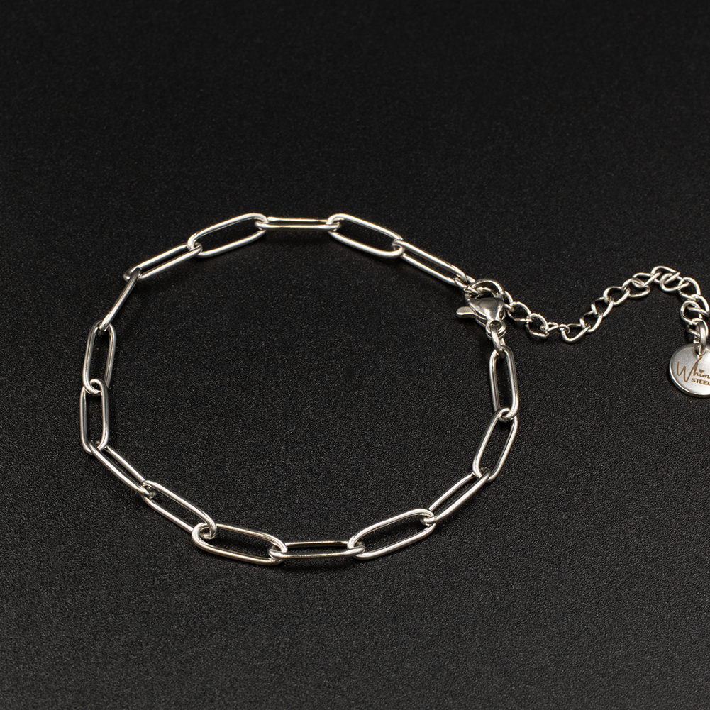 Paperclip Link Bracelet