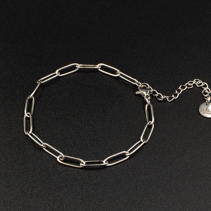Paperclip Link Bracelet