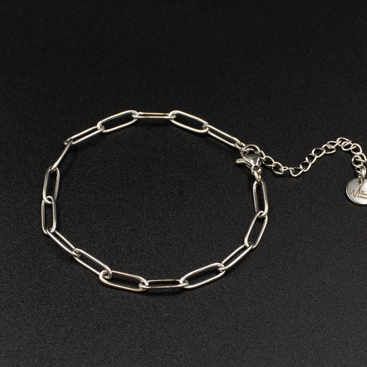 Paperclip Link Bracelet