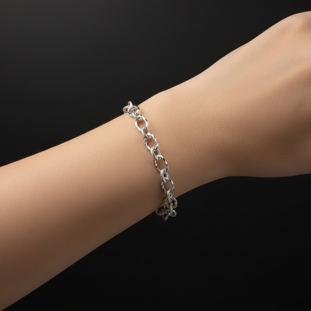 Twisted Link Bracelet