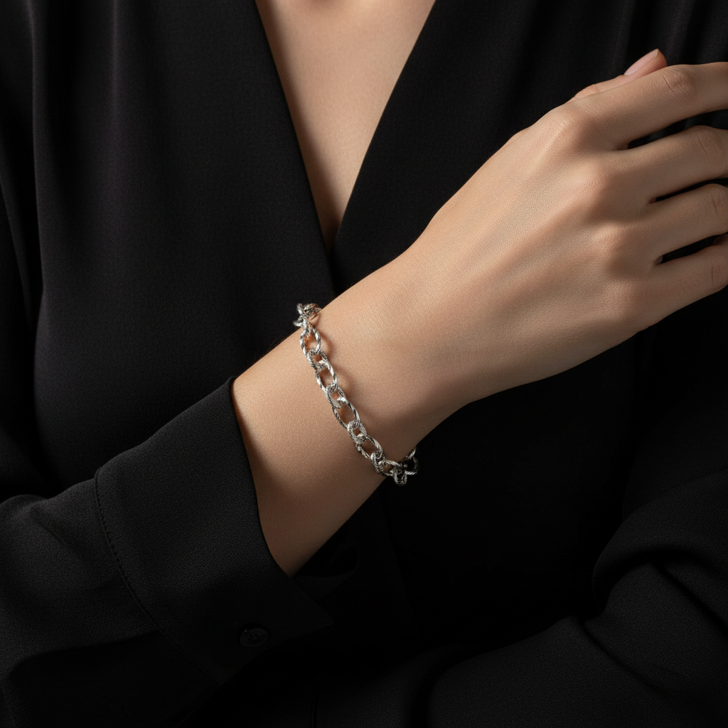 Twisted Link Bracelet