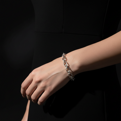 Twisted Link Bracelet