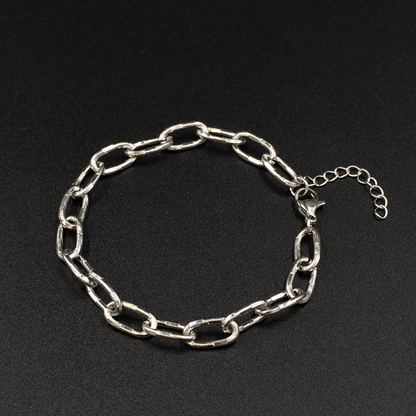 Textured Link Bracelet
