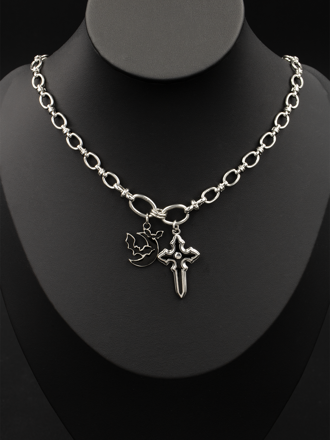 Nocturnal Bat Night Necklace