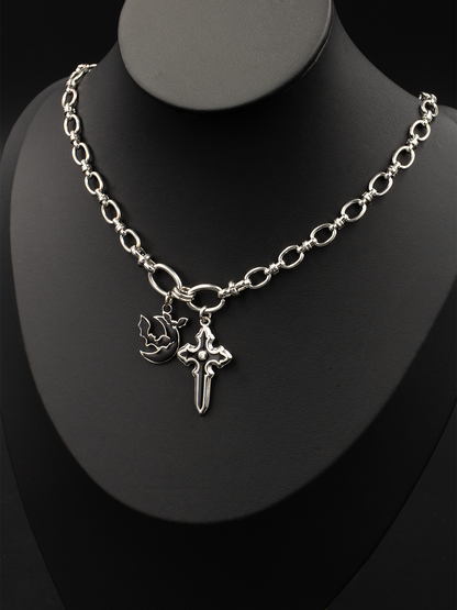 Nocturnal Bat Night Necklace