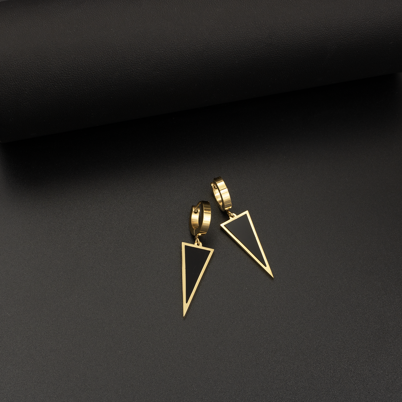 Triangle Drop Earrings