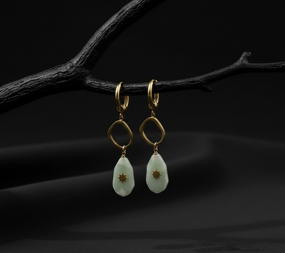 Amazonite Drop Earrings