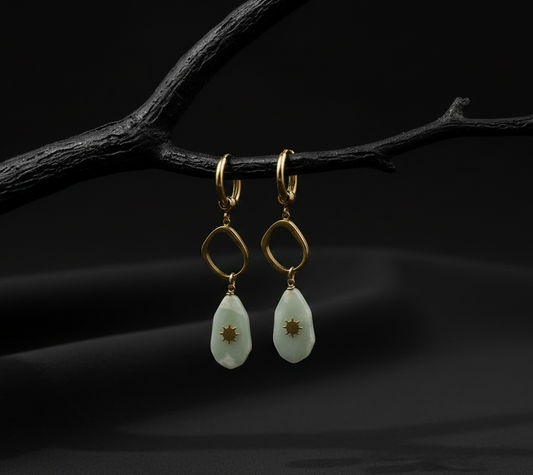Amazonite Drop Earrings
