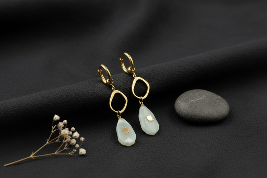 Amazonite Drop Earrings