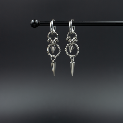 Spike Hoop Earrings
