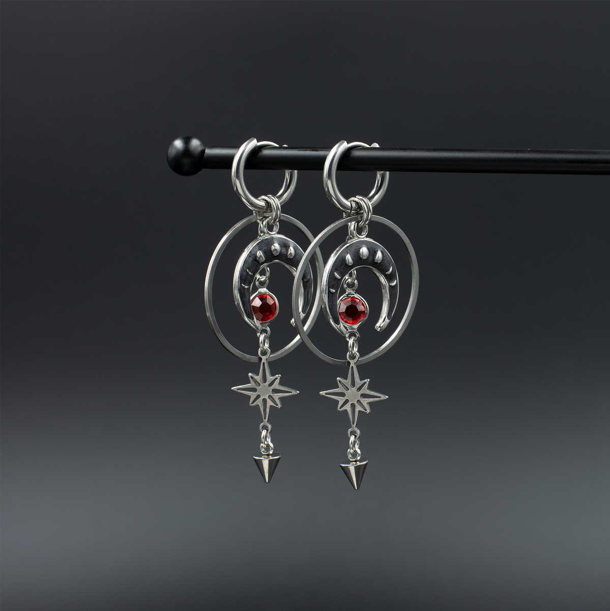 Moon Phase Earrings