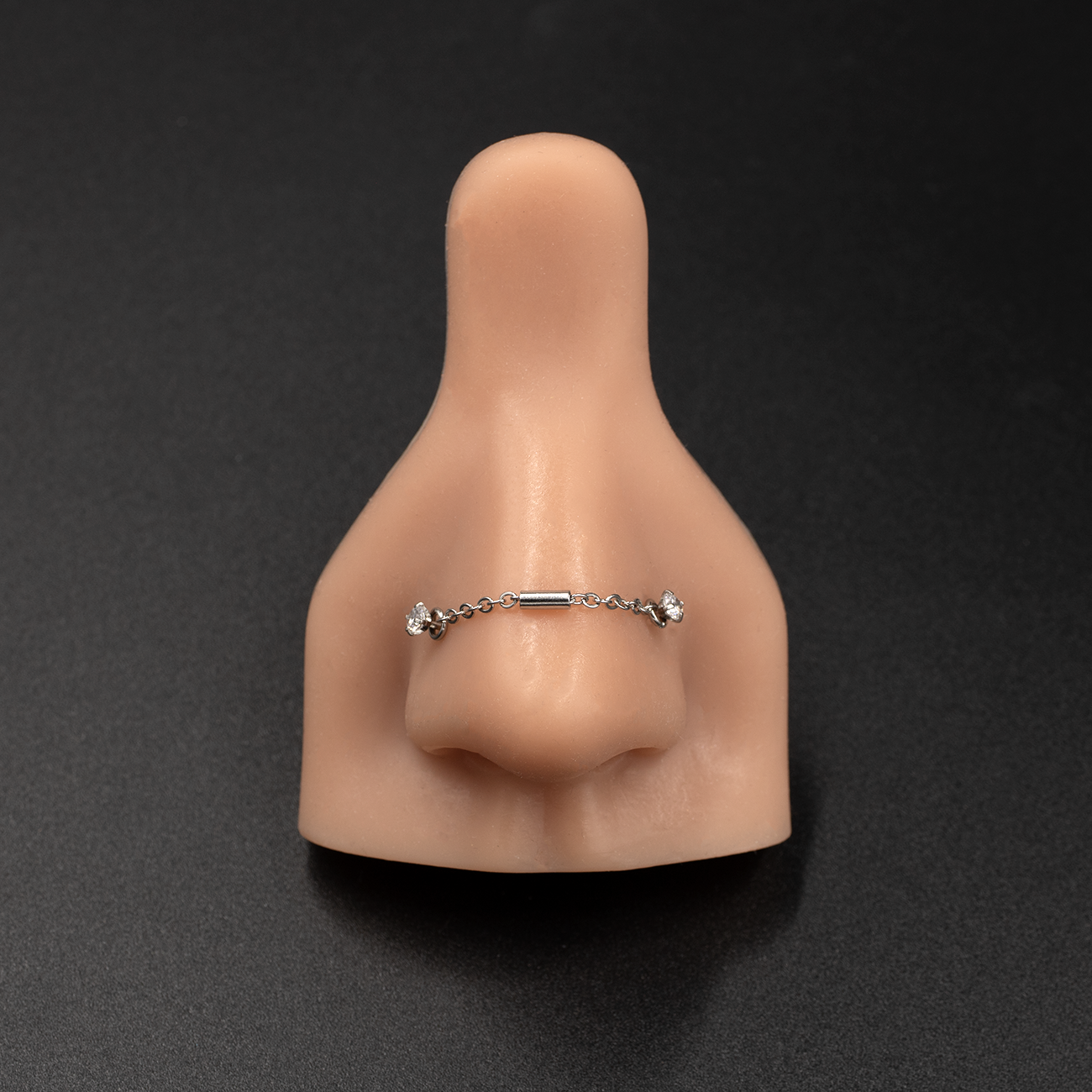 Bar Link Nose Piercings Chain