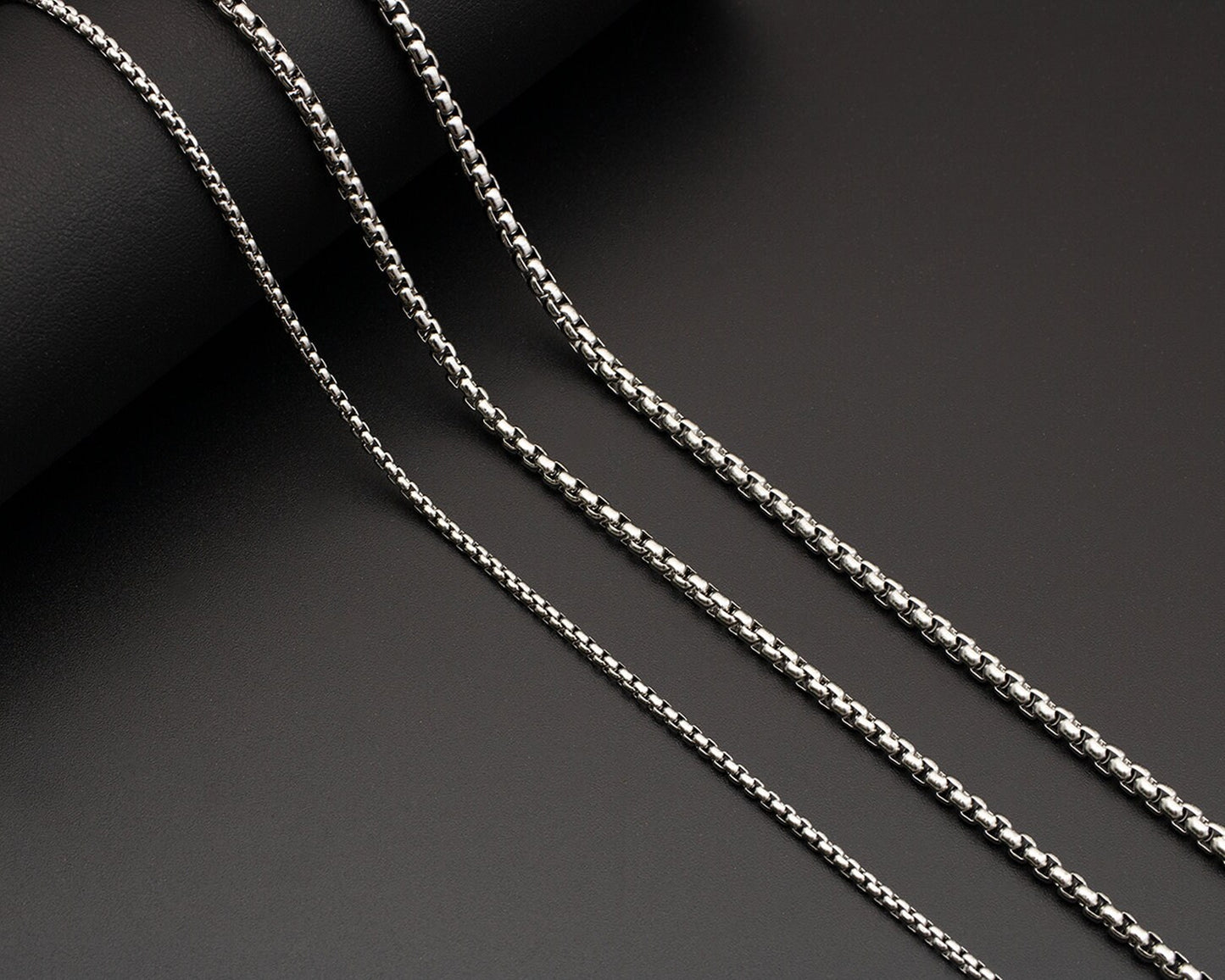Stainless Steel Box Chain Necklace
