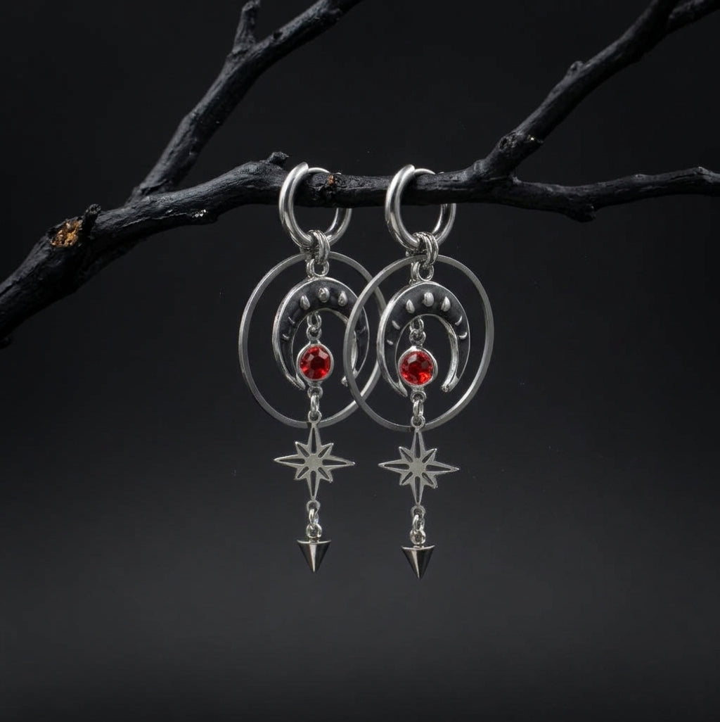 Moon Phase Earrings