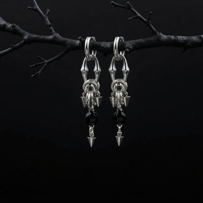 Spike Chainmail Earrings